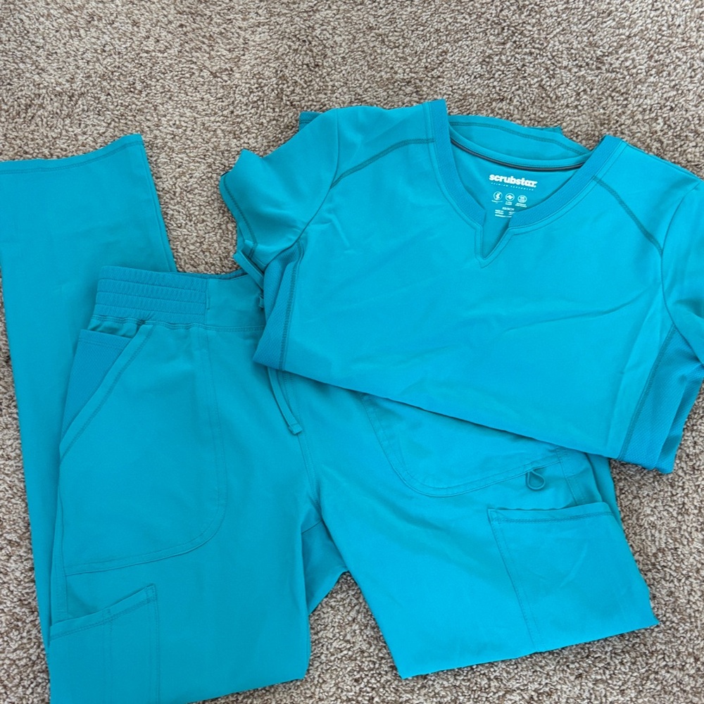 Scrubstar Teal Scrub Set